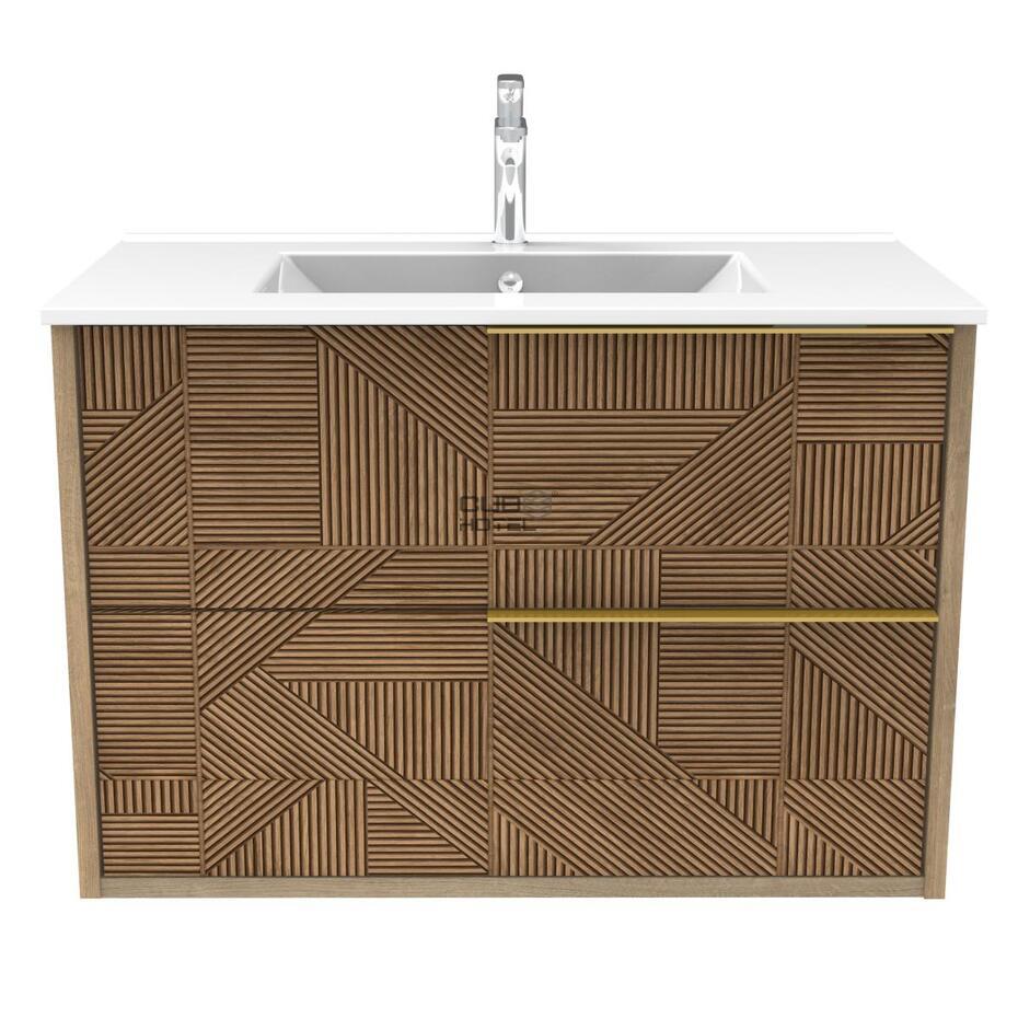 REEL Hanging Washbasin Base with 2 Drawers
